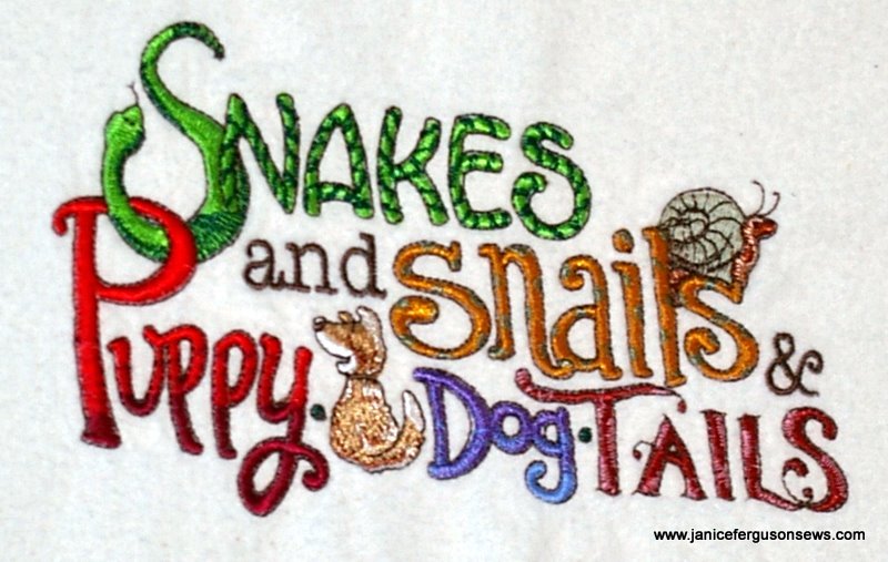 snakes and snails