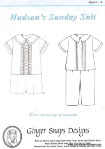 GingerSnaps shirt pattern