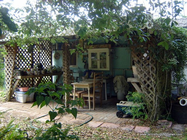 Bob built this for me many years ago. I love spending time there.