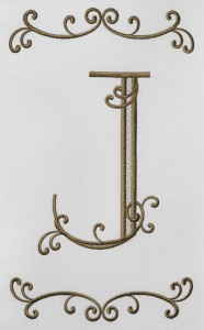 from the lovely Garden Flag alphabet by Sonia Showalter Designs