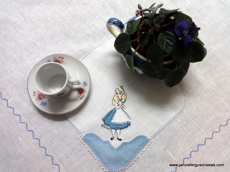 Alice napkin close