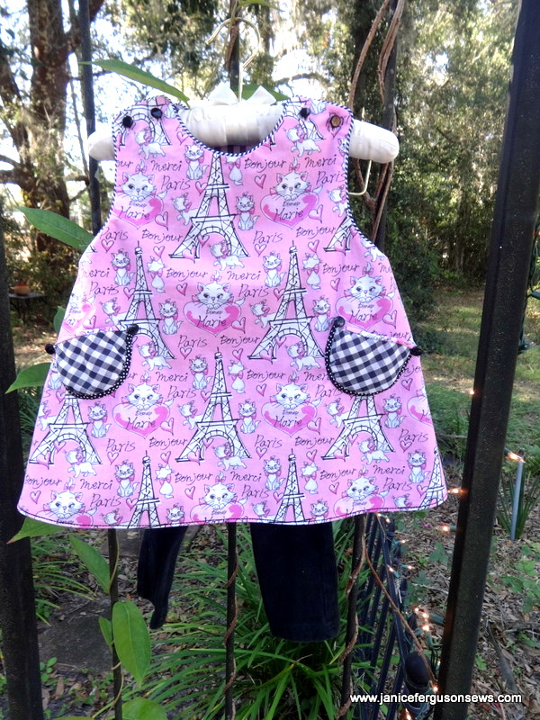 Another CC Lucy--and another kitty cat dress for my kitty cat loving granddaughter.